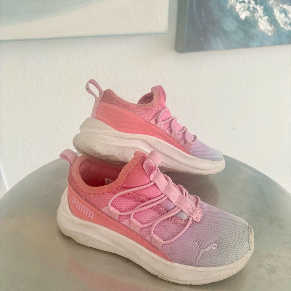 Puma Tennis Shoes Little Girl Size 11